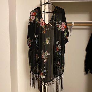 Womens sheer coverup one size fits all